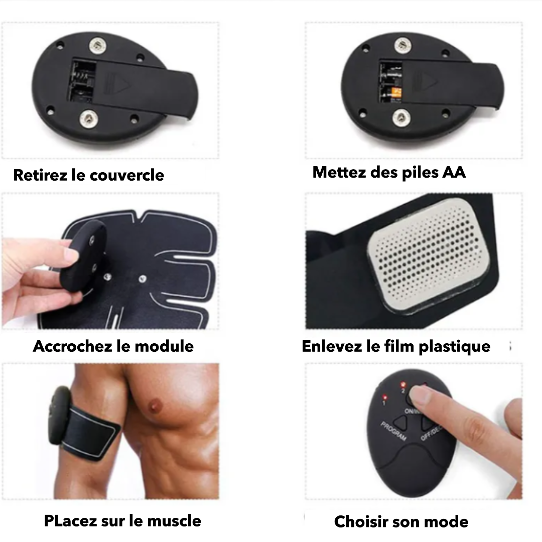 Patchs EMS (kit complet)
