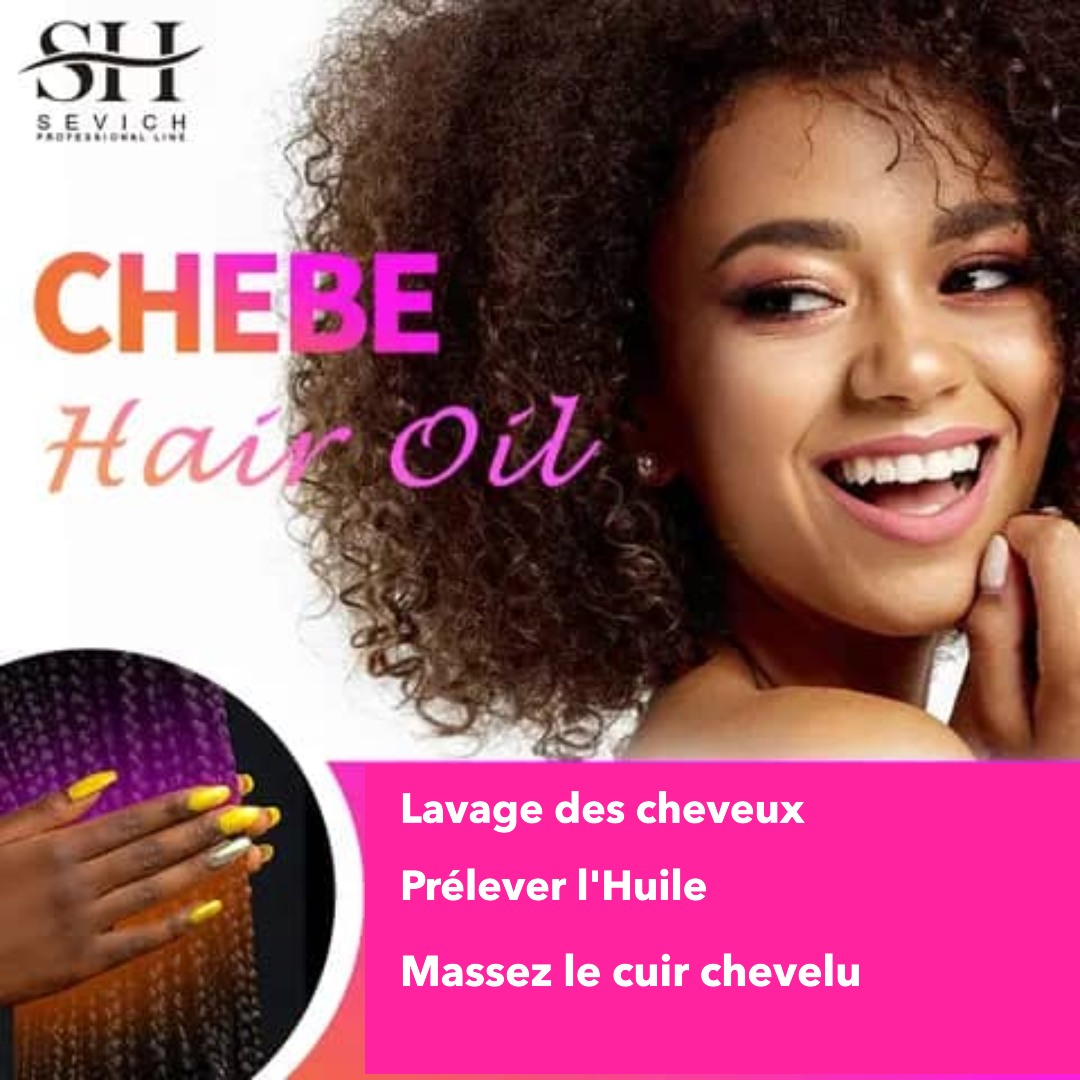 chebe hair oil (hommes et femmes) 1 acheté et 1 offert