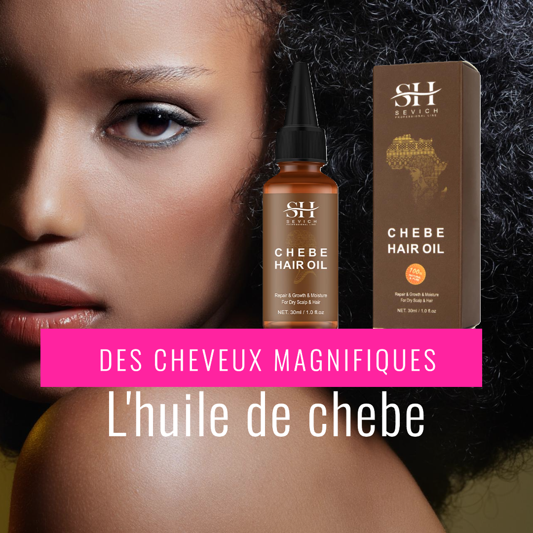 chebe hair oil (hommes et femmes) 1 acheté et 1 offert